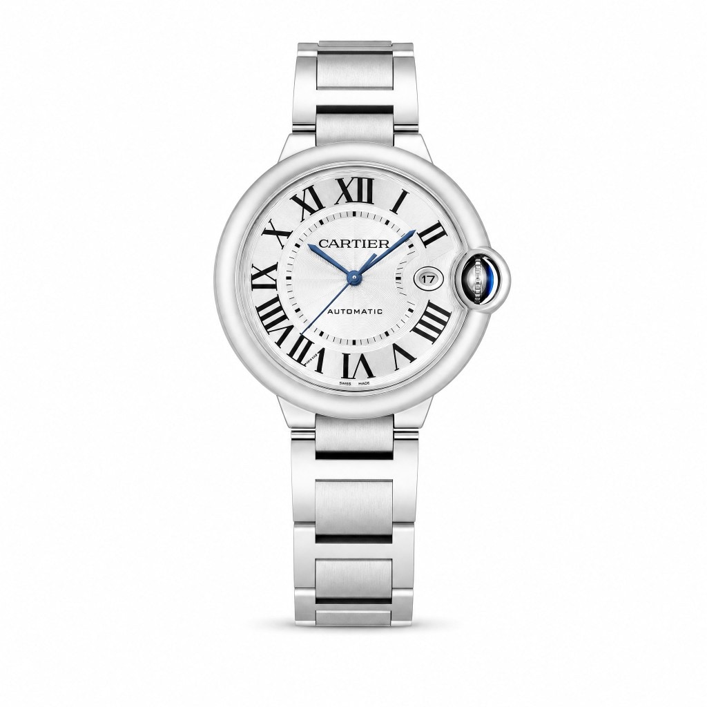 Cartier Ballon Bleu de Cartier Steel Silver Dial 40mm