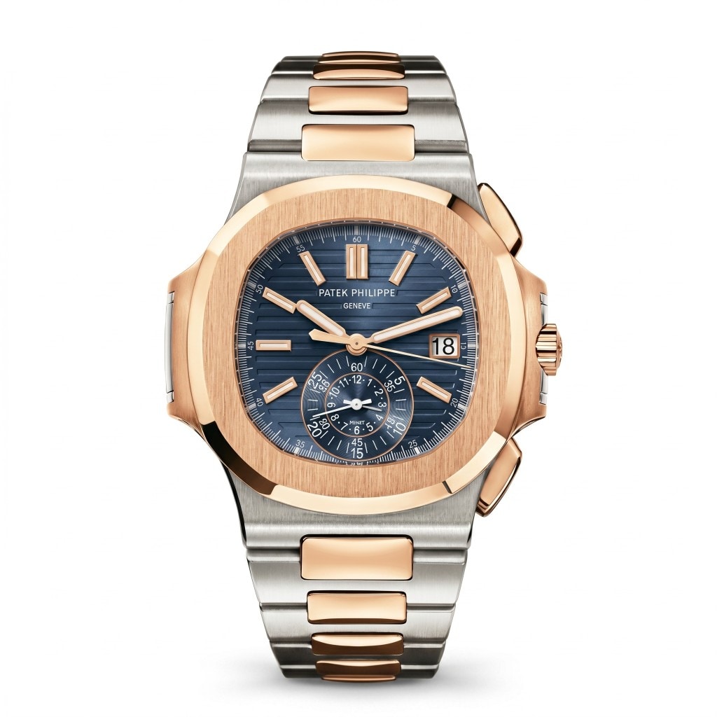 Patek Philippe Nautilus Chronograph Rose Gold Brown Dial 40.5mm