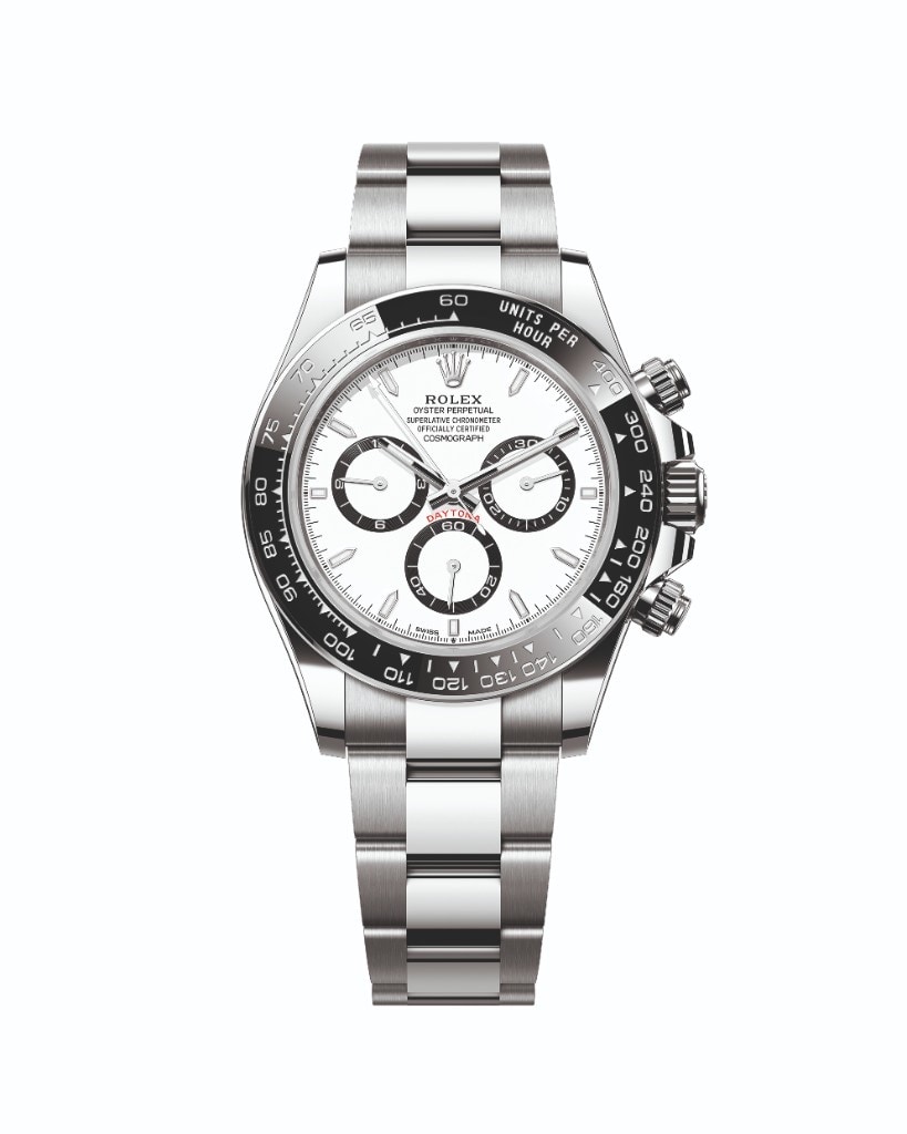Rolex Cosmograph Daytona Steel White Dial 40mm