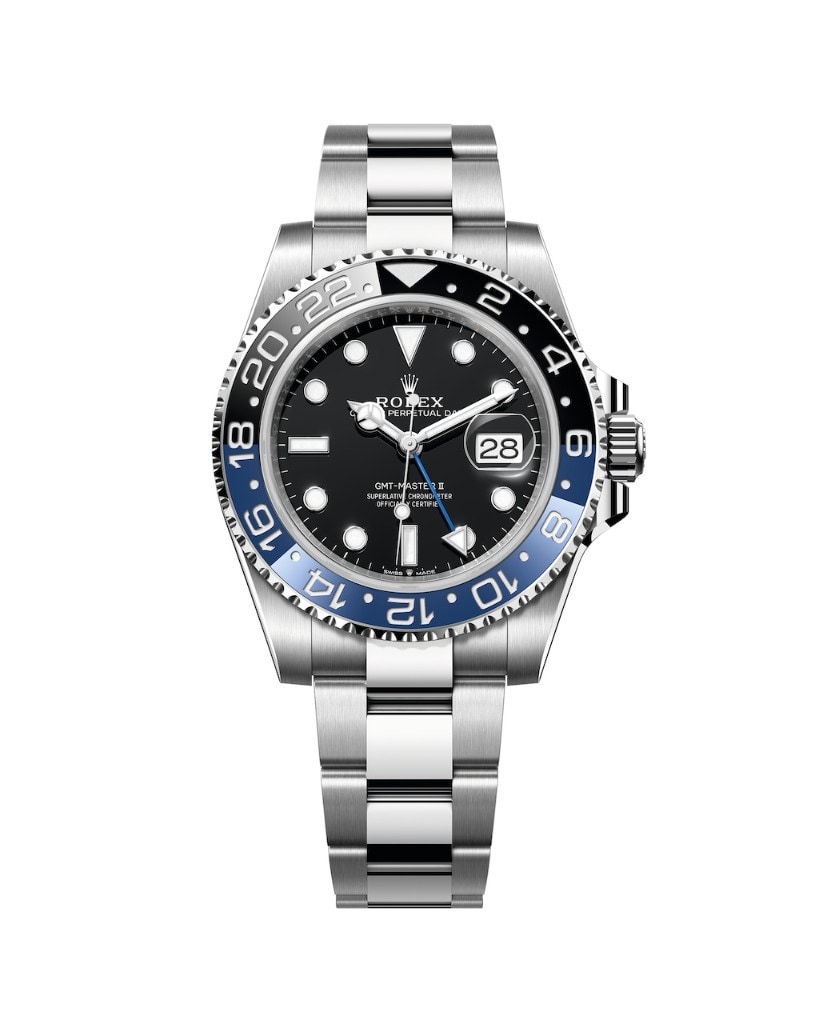 Rolex GMT-Master II Steel Black Dial "Batman" 40mm