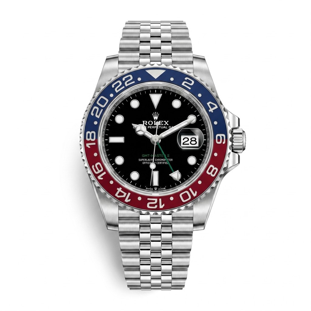 Rolex GMT-Master II Steel Jubilee "Pepsi" 40mm