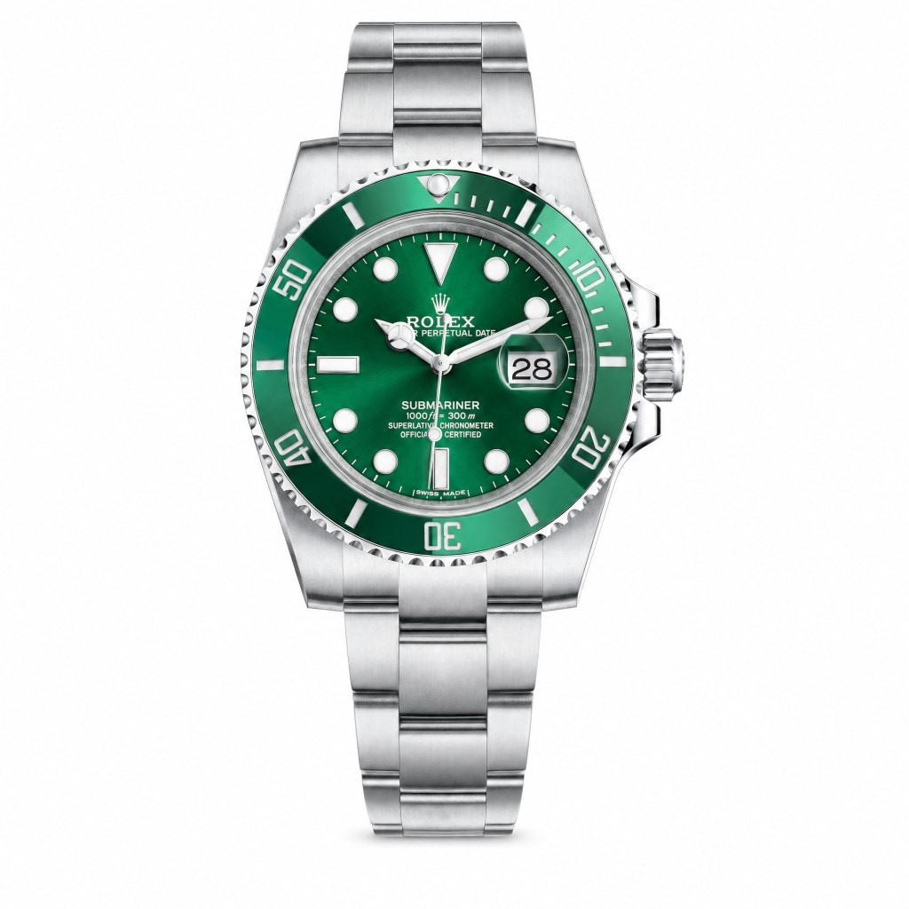 Rolex Submariner Date Steel Green Dial "Hulk" 40mm