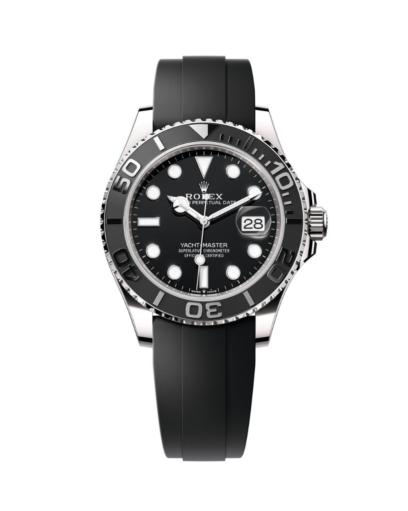 Rolex Yacht-Master 42 White Gold Black Dial